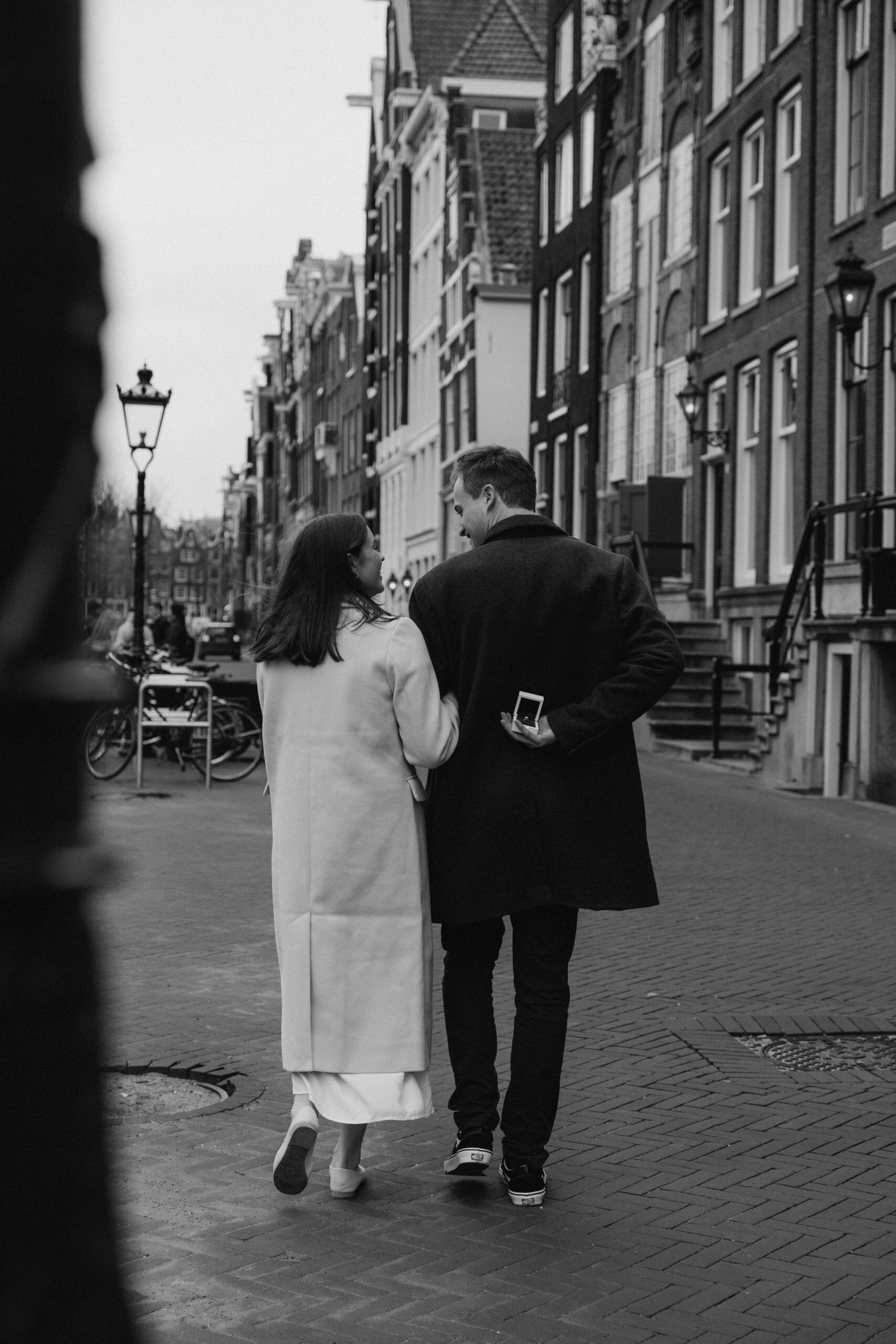 engagement photoshoot in Amsterdam