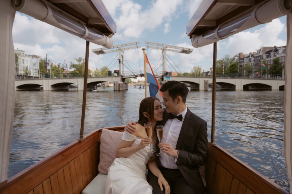 wedding photoshoot in Amsterdam